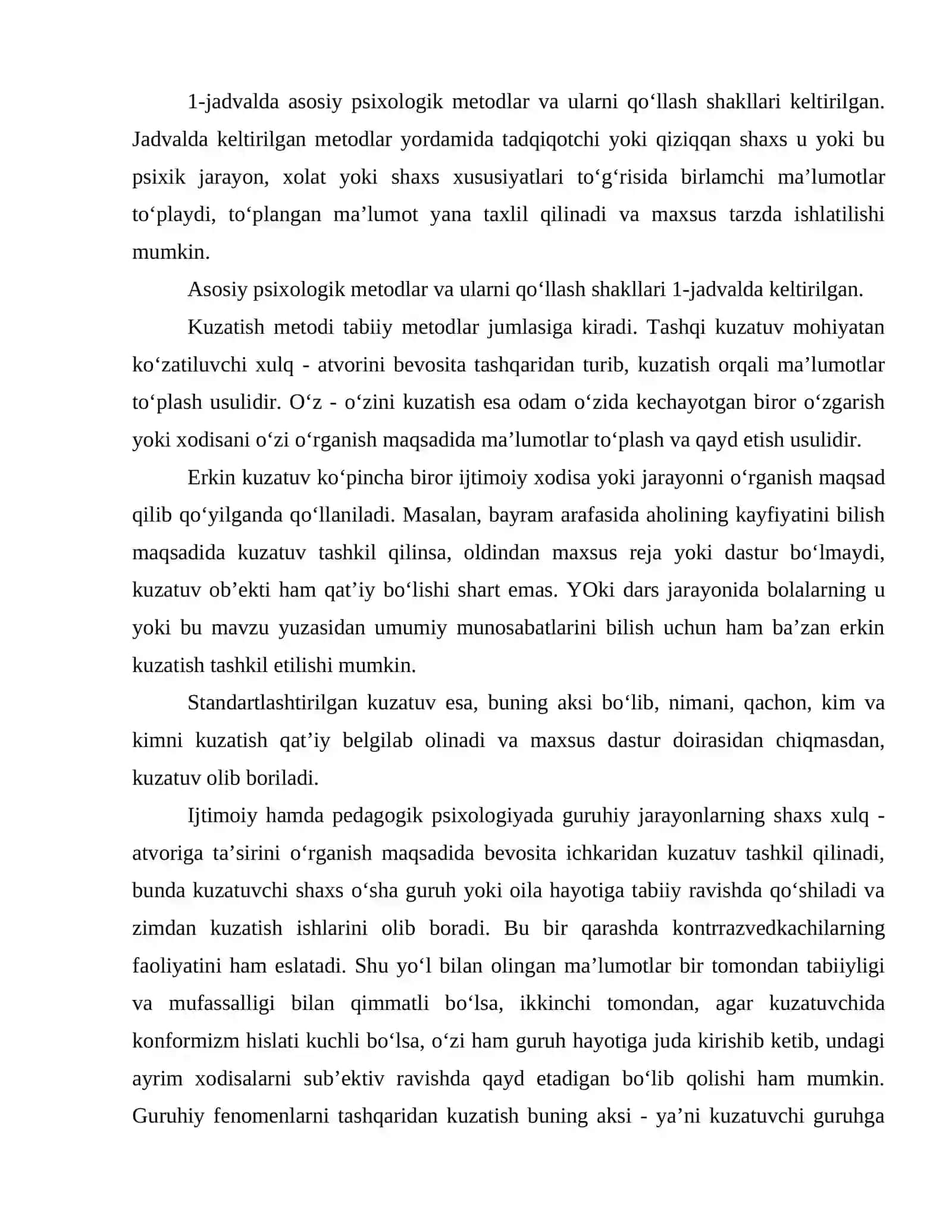 Pedagogik psixologiya fanining prinsiplari va ilmiy-tadqiqot metodlari 3