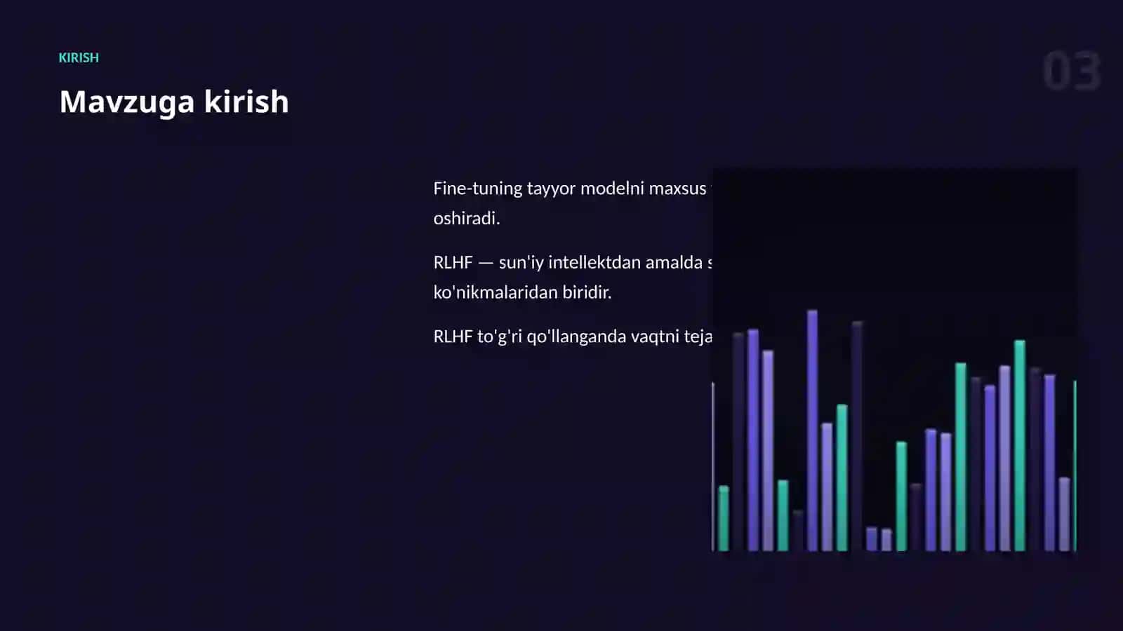 MODELLARNI SOZLASH (FINE-TUNING) 3