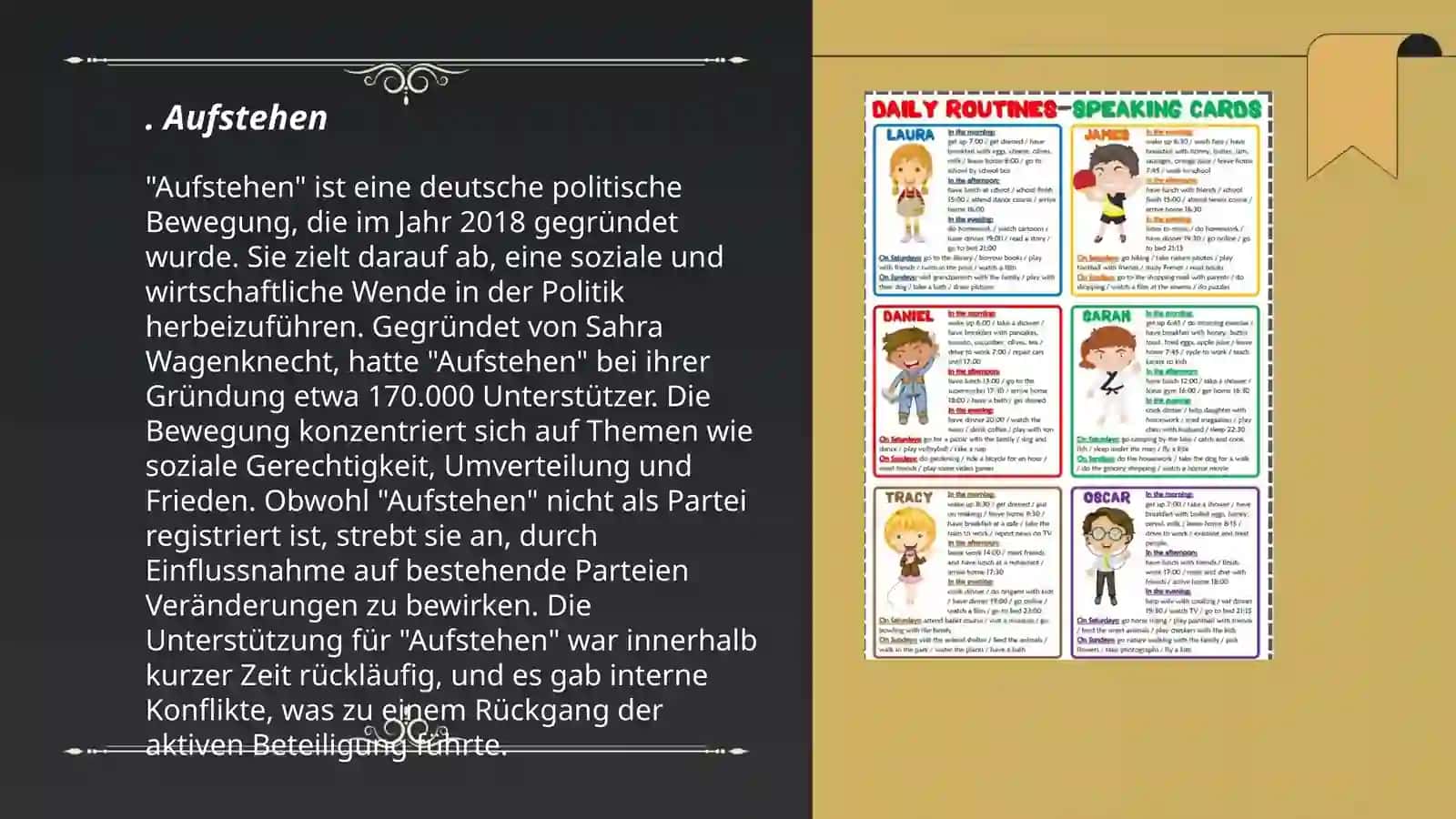 Mein Tagesablauf 3