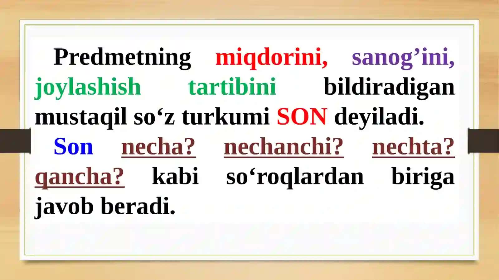 SON SO‘Z TURKUMI 3