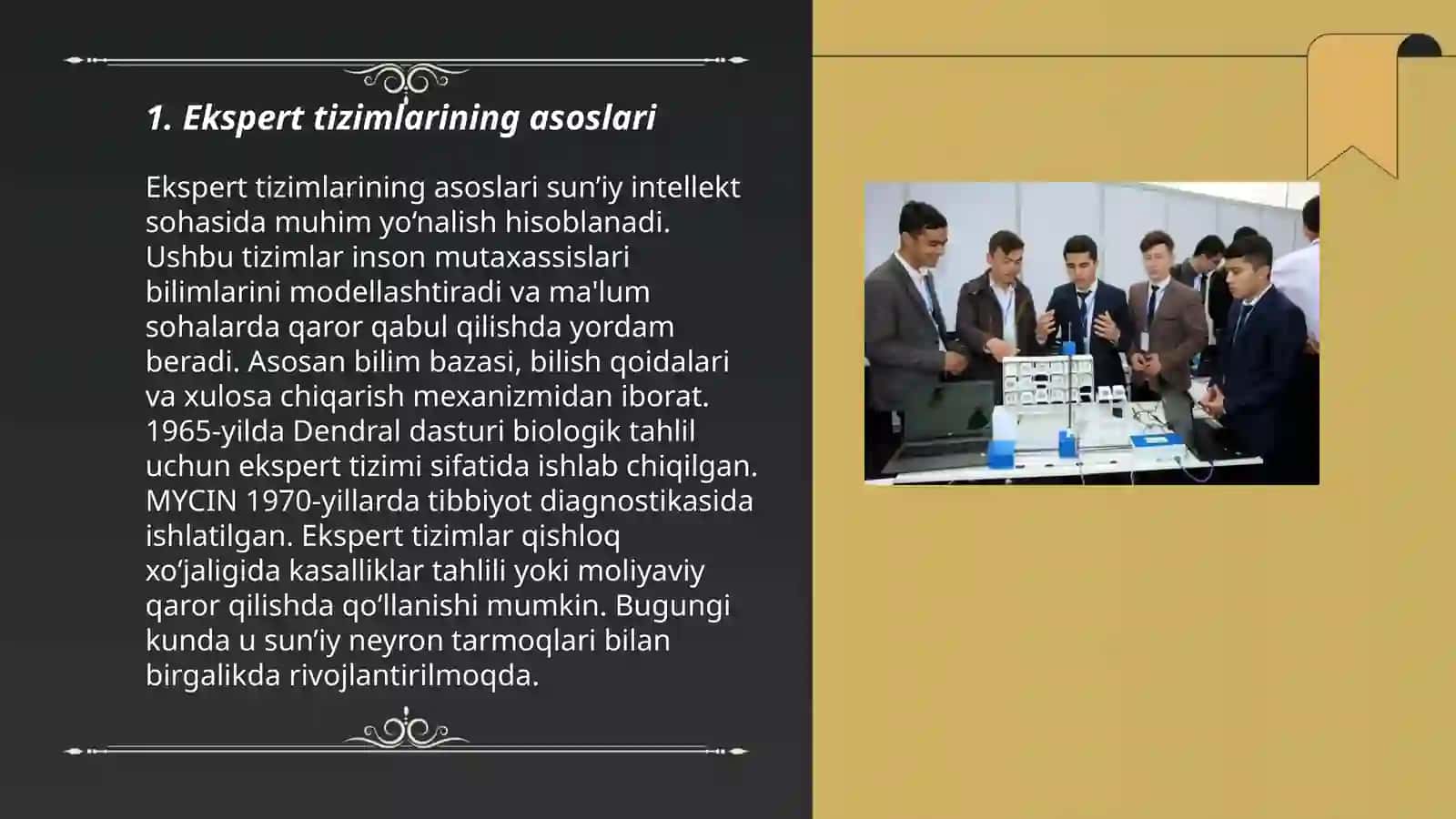 Ekspert qobiqlari ularning maqsadi. Qarorlarni qóllab-quvvatlash tizimlari 3