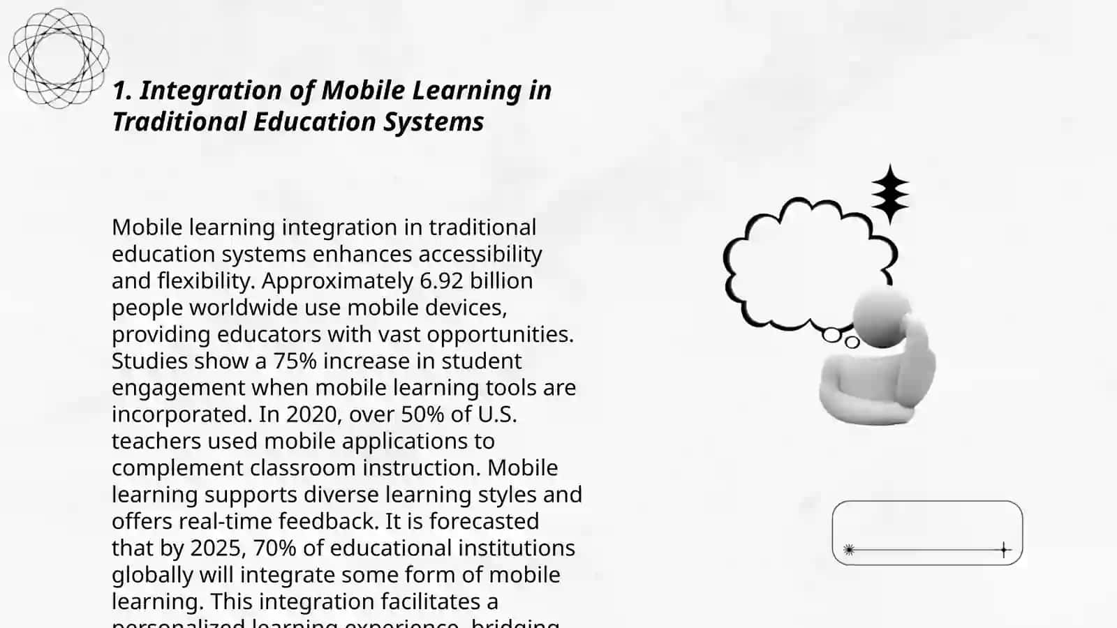 Mobile learning: Opportunities and challenges 3
