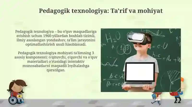 Pedagogik texnologiya: Ta'rif va mohiyat 3