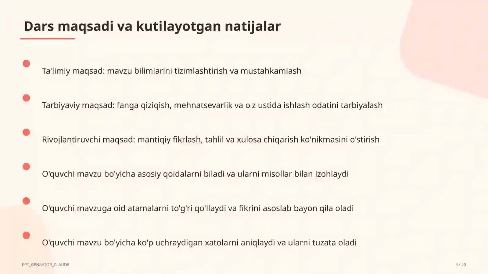 Genetika asoslari: Mendel qonunlari (9-sinf) 3