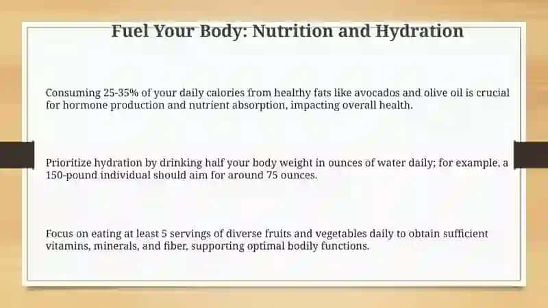 Keeping healthy 3