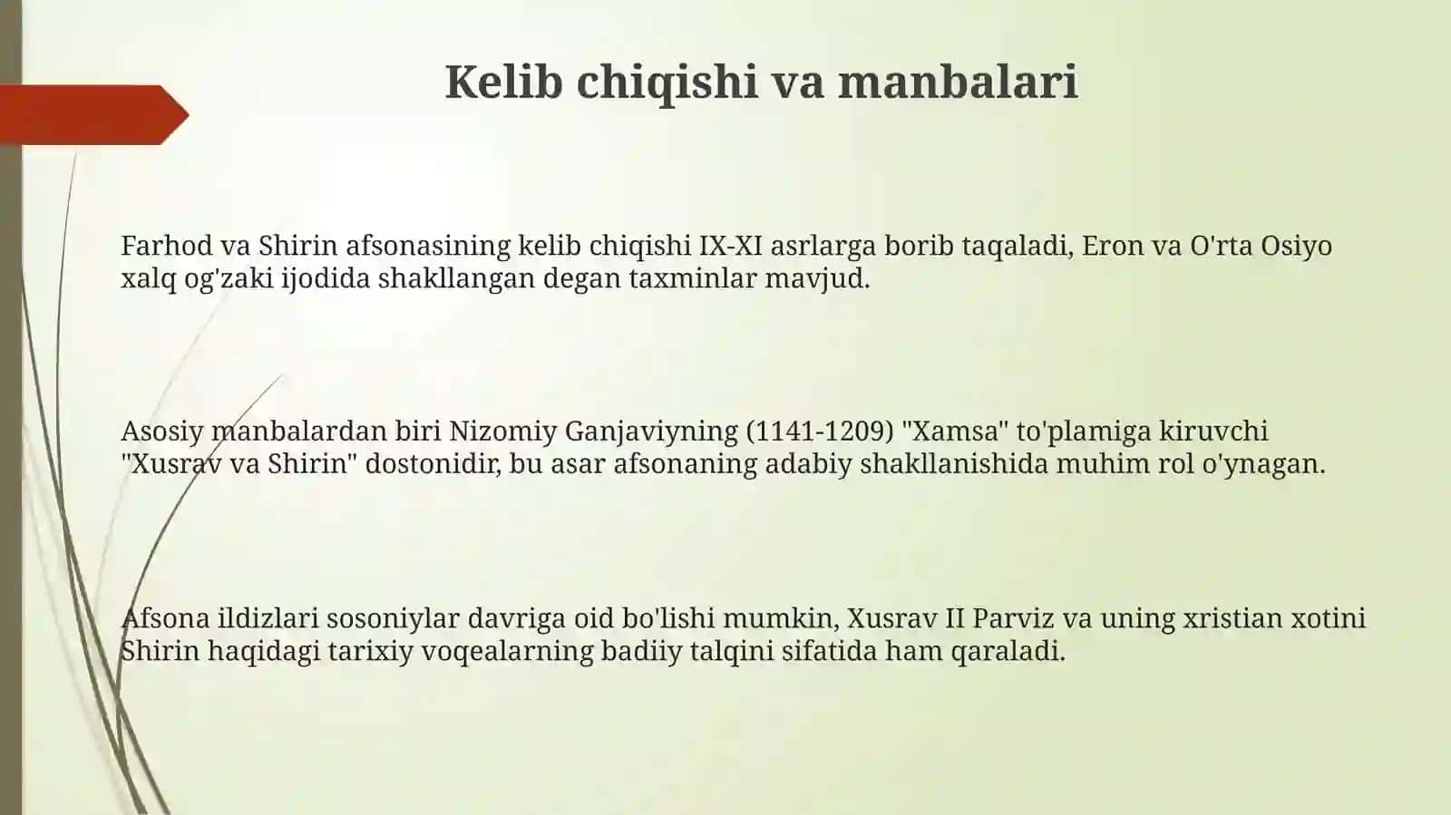 Farhod va Shirin dostoni 3