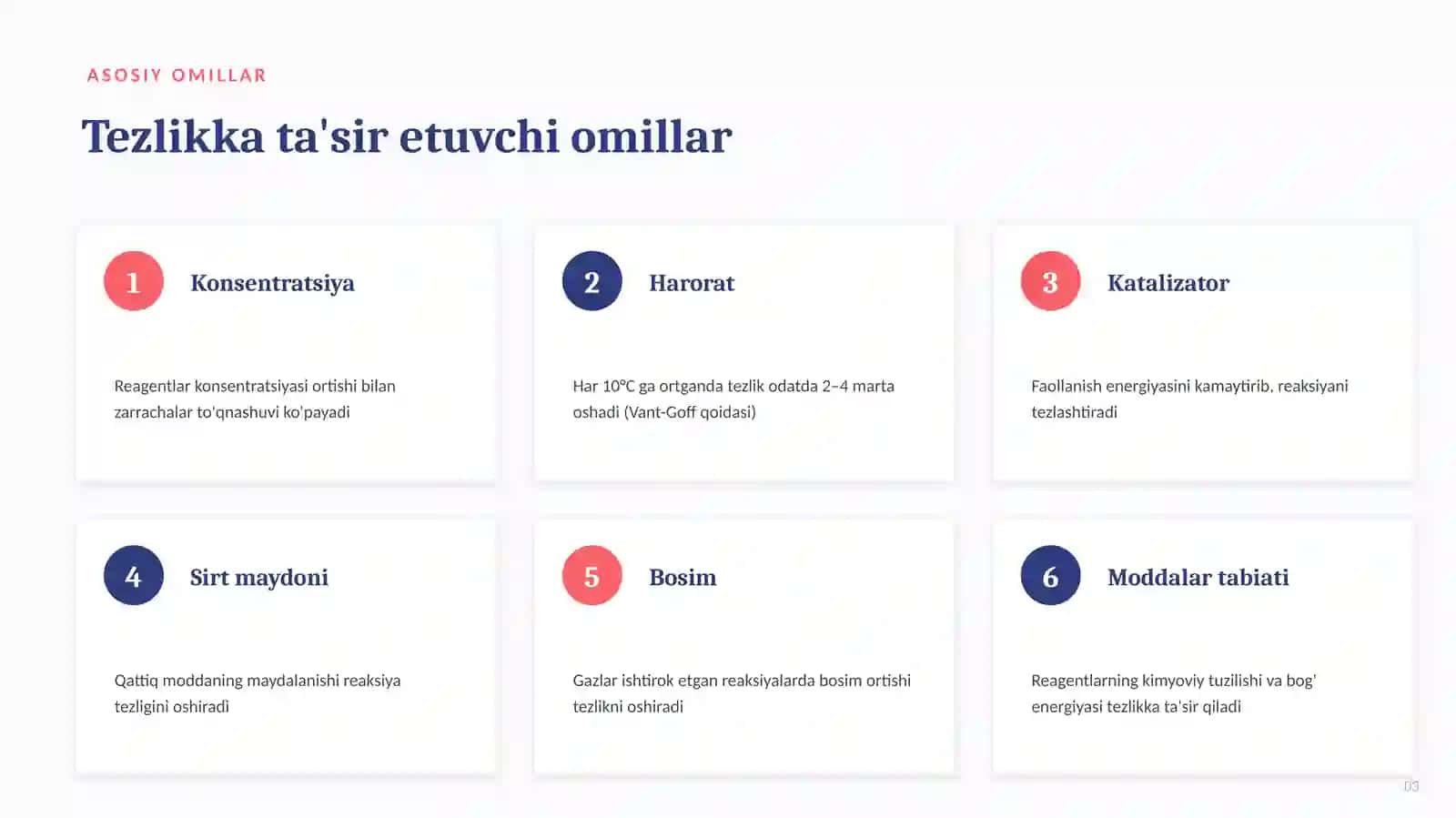 Reaksiya tezligi 3