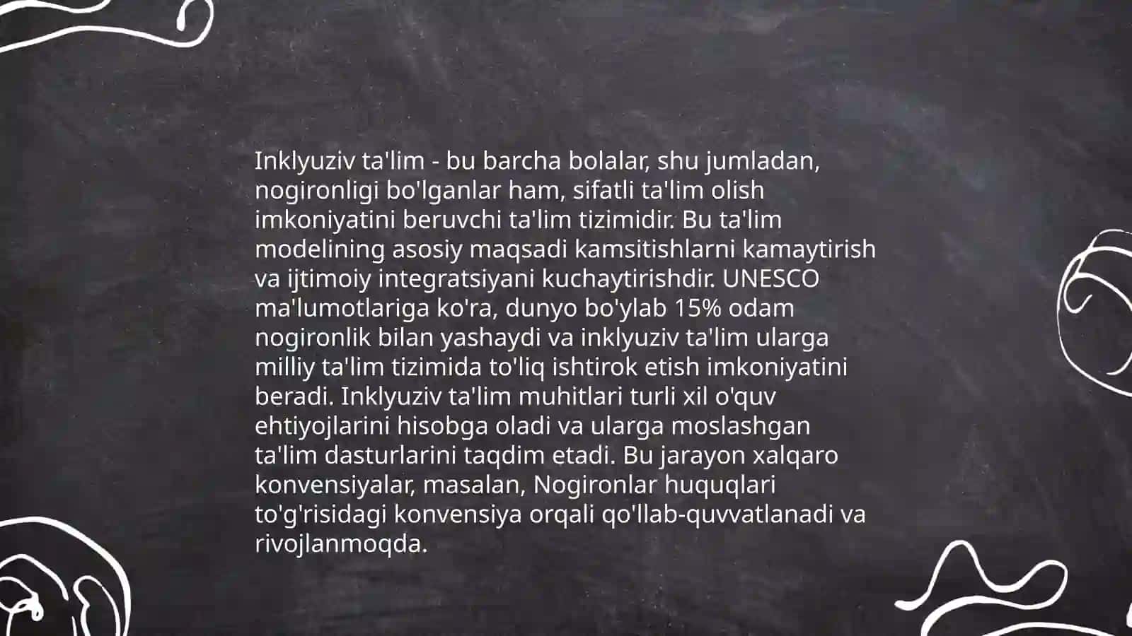 Jamiyatni inklyuziv ta'limga tayyorlash va ijobiy munosabatni uyģotish va amalga oshirish 3