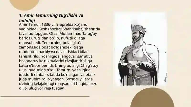 Amur Temur hayoti 3