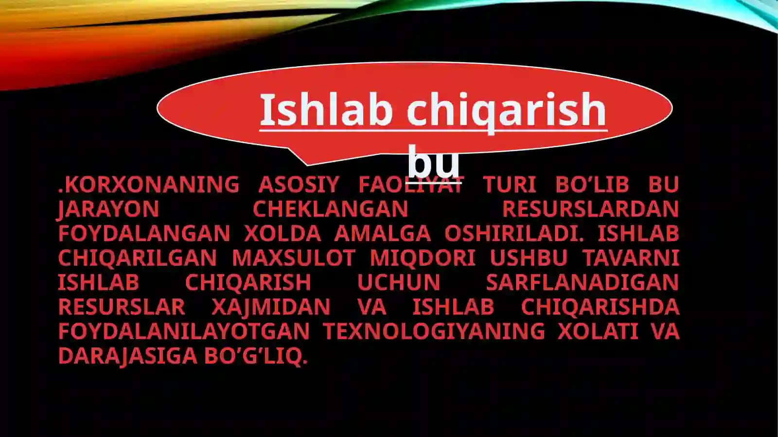 Ishlabchiqarish nazariyasi 3