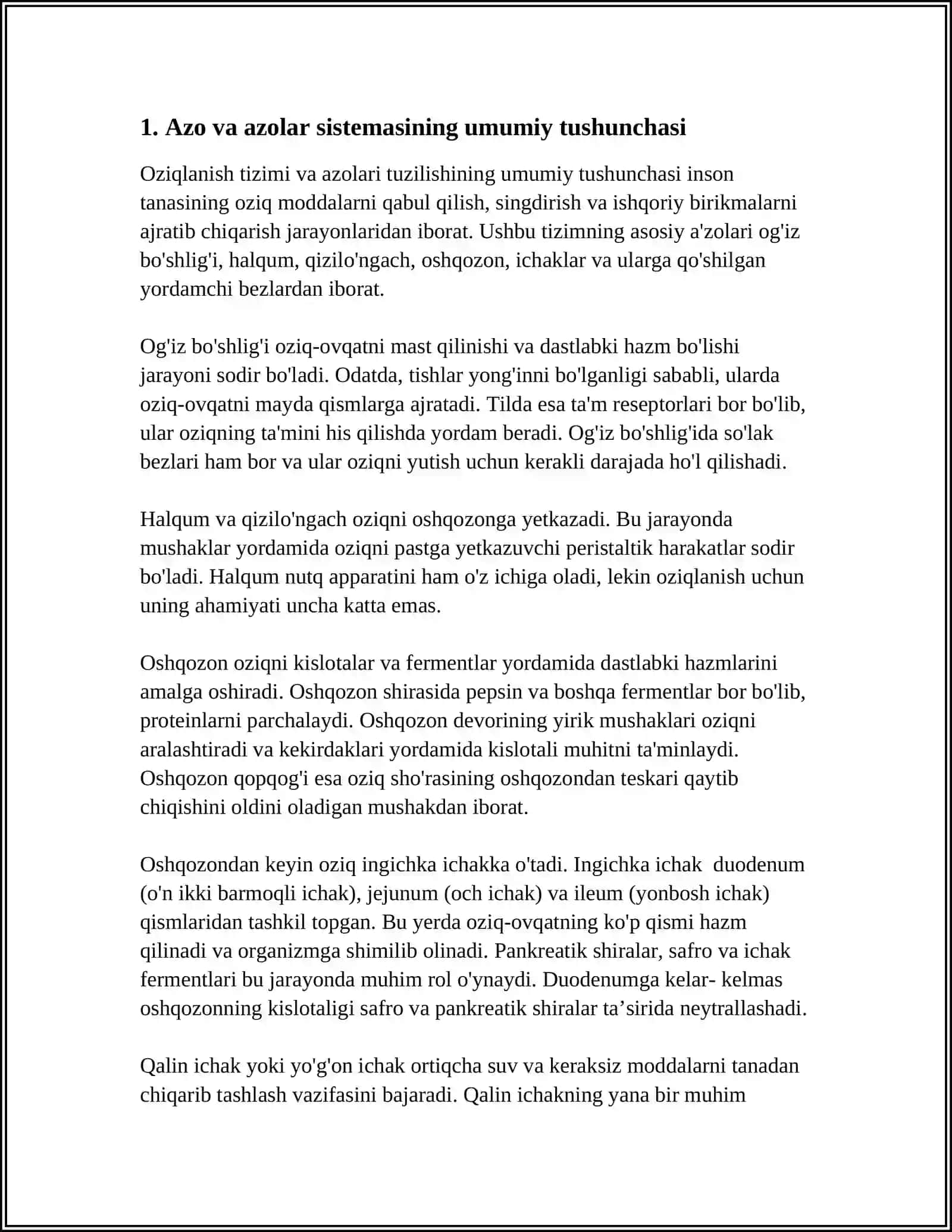 AZO VA AZOLAR SISTEMASI OSMALAT 3