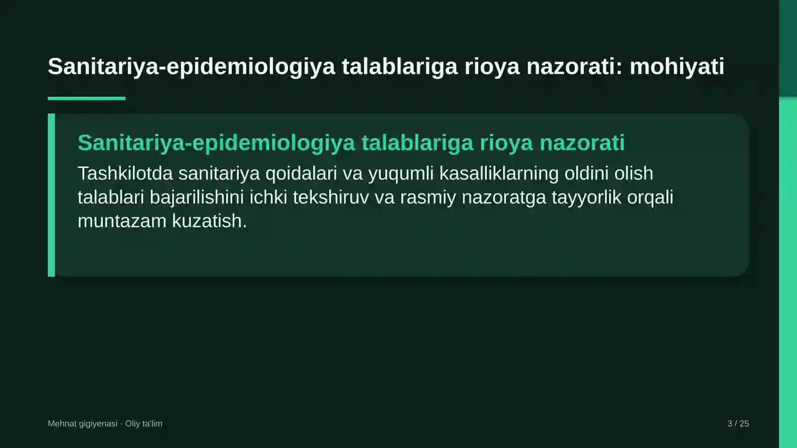 Ziyorat turizmida sanitariya-epidemiologiya talablariga rioya qilishni nazorat qilish 3