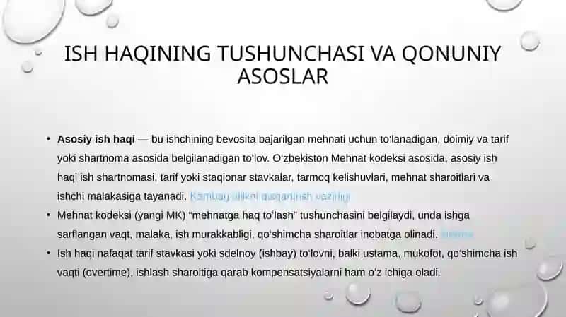 Quruvchi ishchilarning asosiy ish haqi harajatlari 3