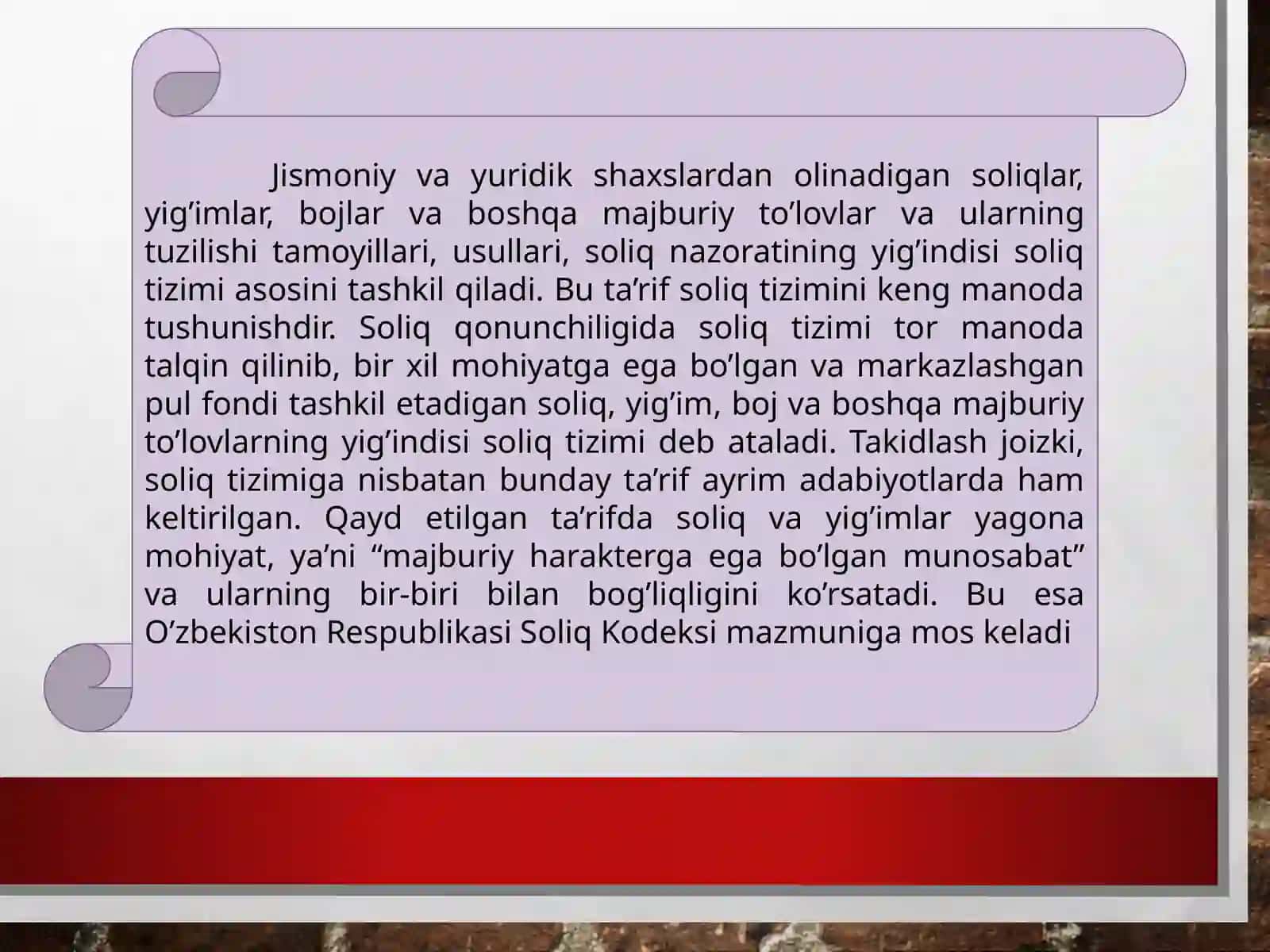 Mustaqil O’zbekistonda soliq tizimidagi islohotlar 3