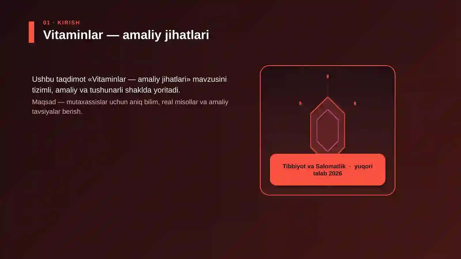 Vitaminlar — amaliy jihatlari 3