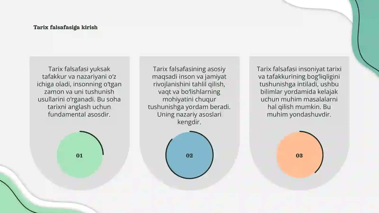 Tarix falsafasi 3