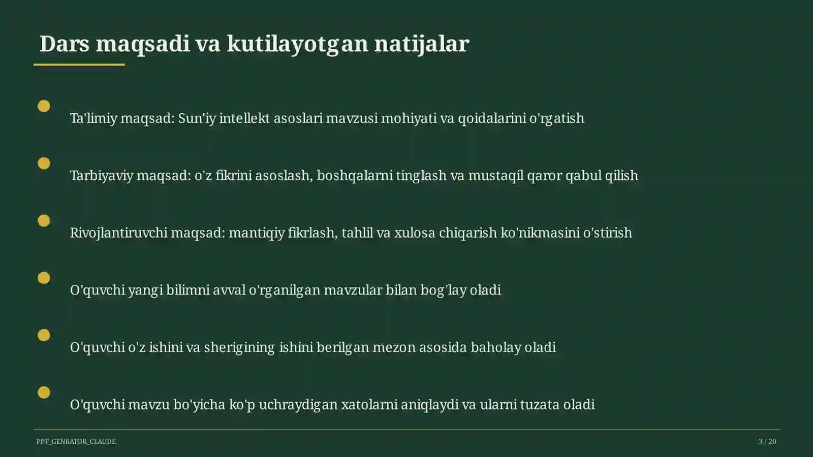 Sun'iy intellekt asoslari (10-sinf) 3