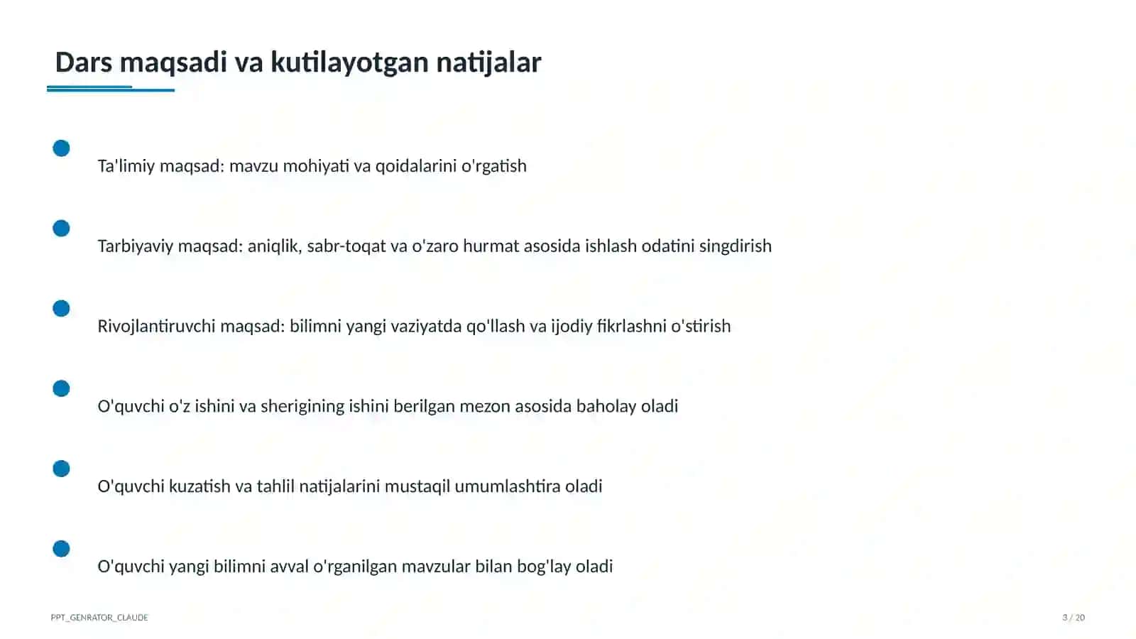 Ekologik tarbiya: tabiatni asraylik 3