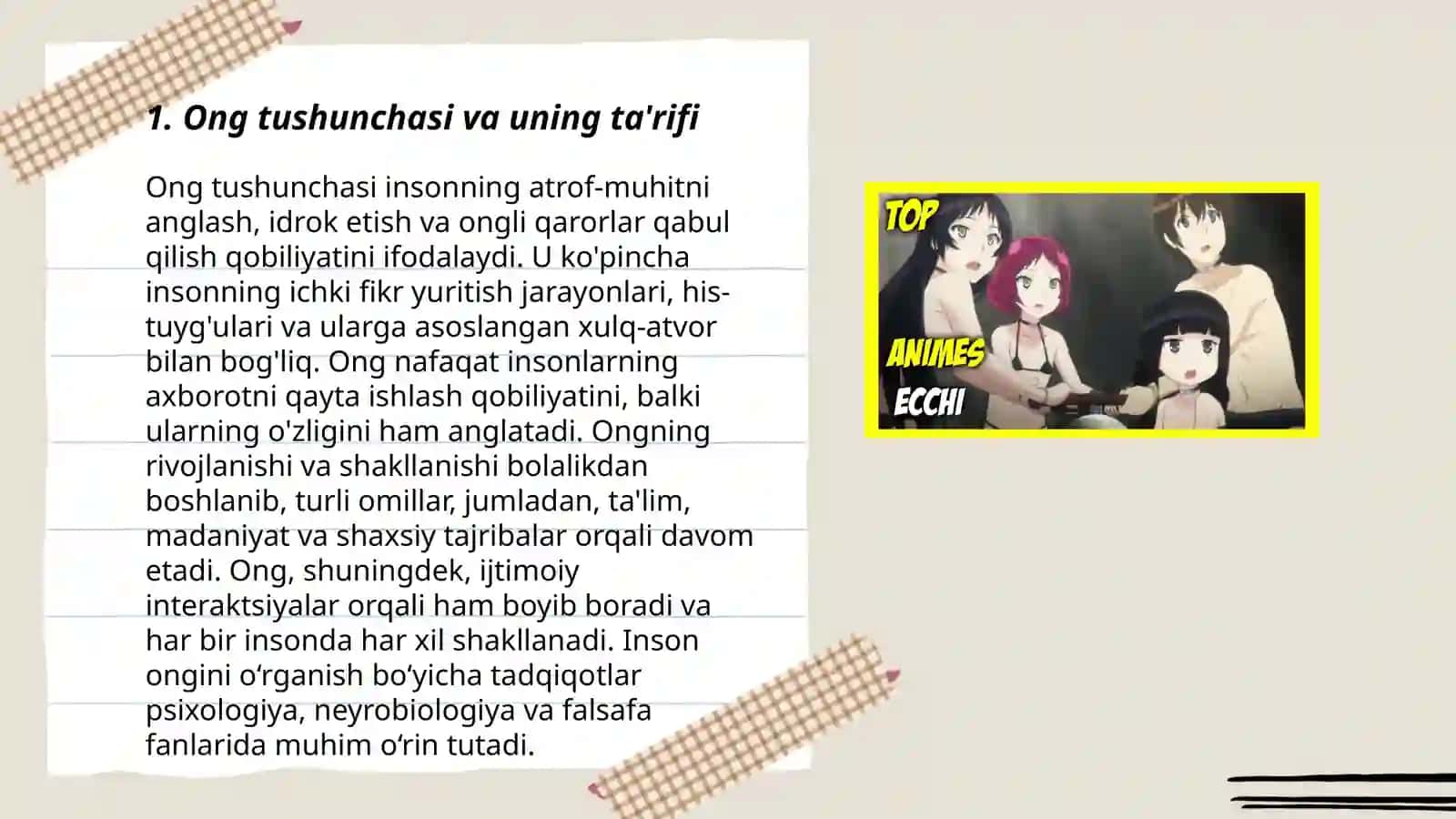 ONG TARAQQIYOTI VA ONGSIZLIK 3