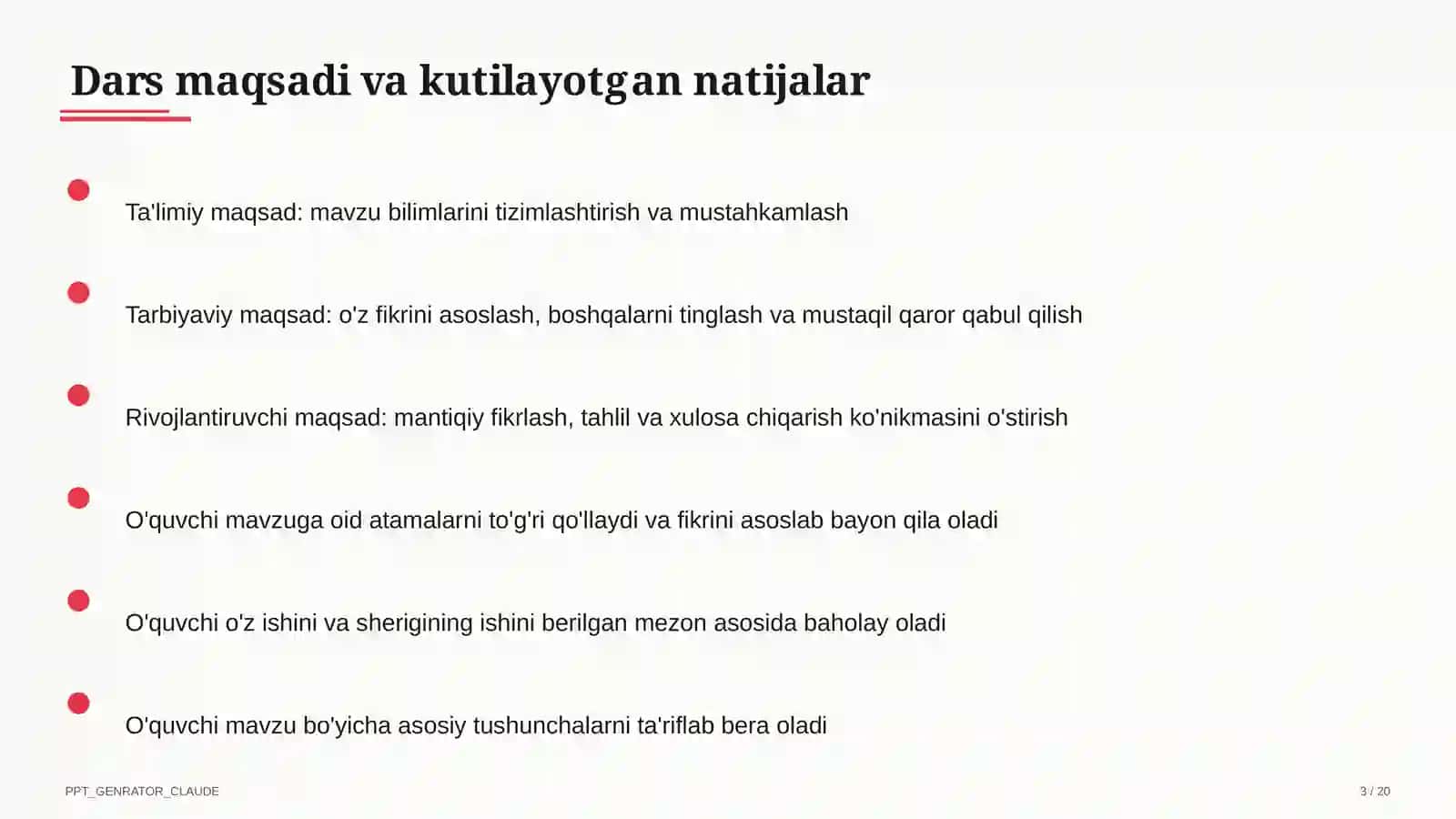 Koordinatalar metodi: to'g'ri chiziq va aylana tenglamalari (9-sinf) 3