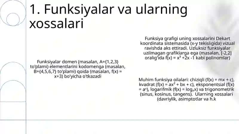 Matematik funksiyalar 3