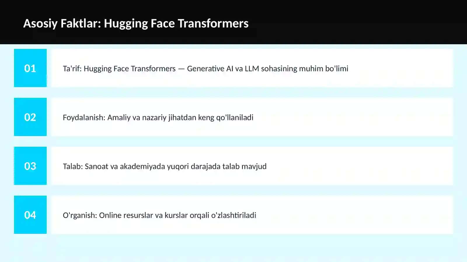 Hugging Face Transformers 3