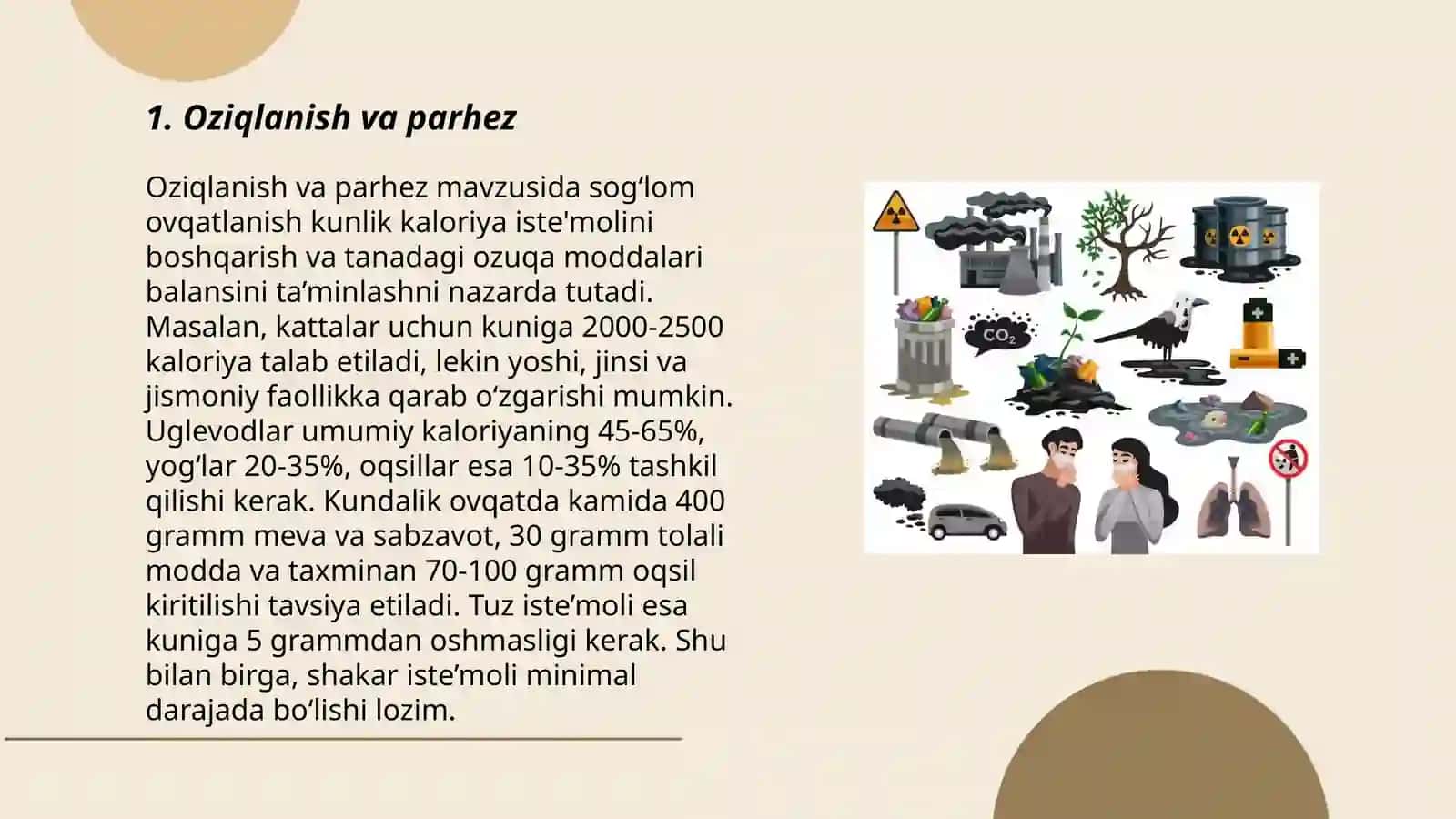 Salomatlikning umumiy muamolari 3