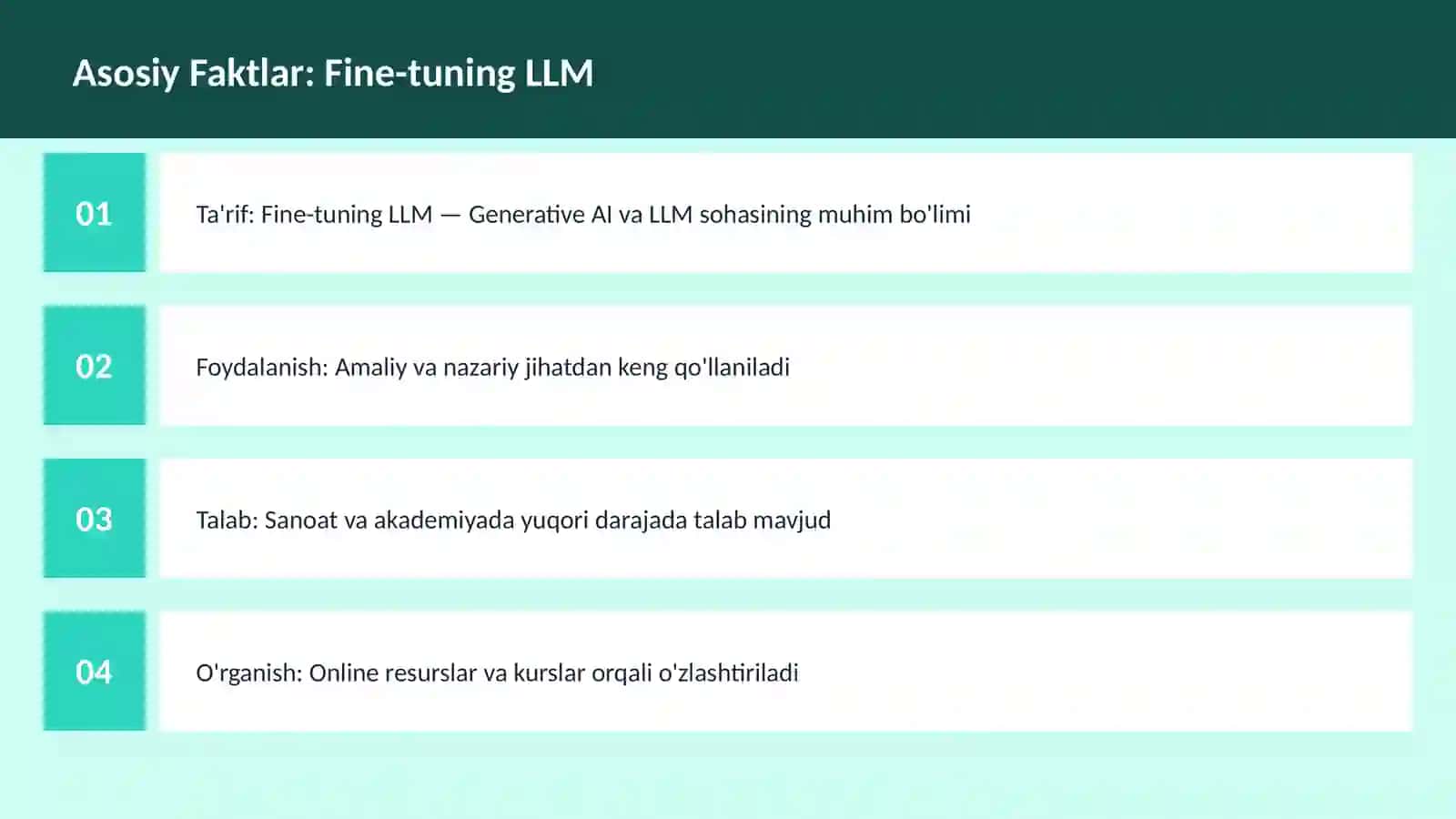 GENERATIVE AI VA LLM 3