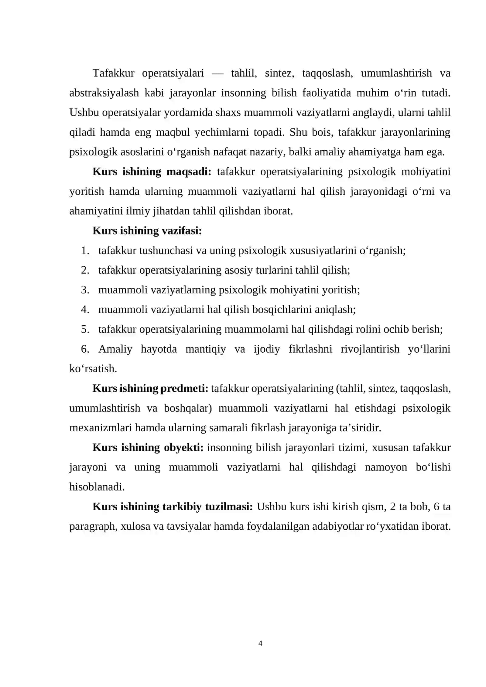 TAFAKKUR OPERATSIYALLARI VA MUAMMOLI VAZIYATLARNI HAL QILISH 3