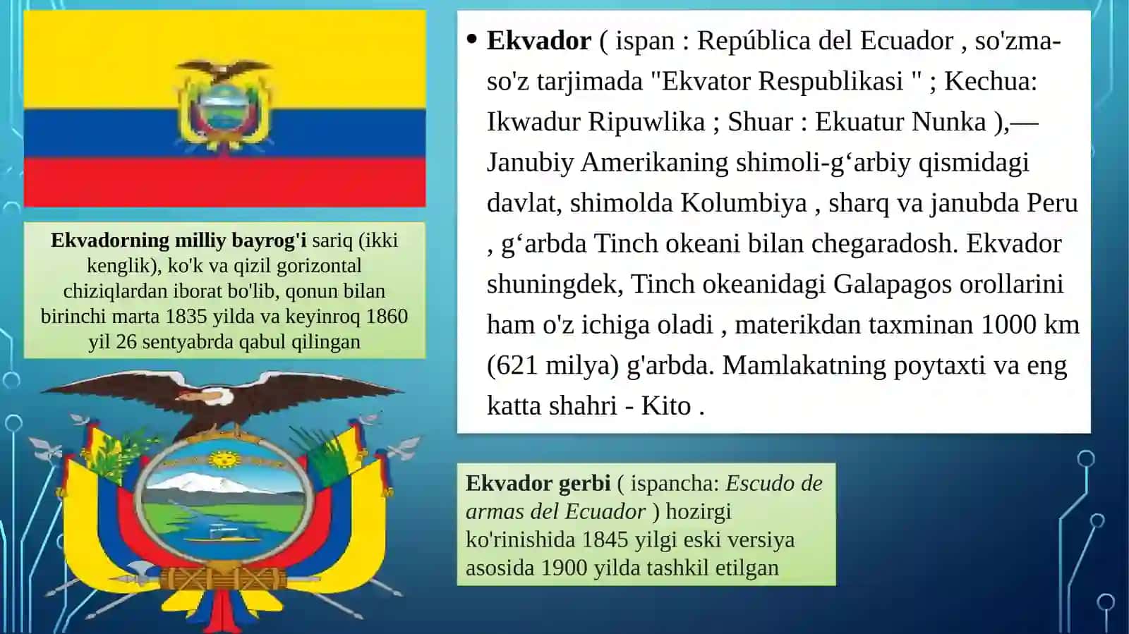 Ekvadorning bojxona siyosati tahlili 3