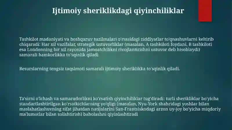 Ijtimoiy sheriklik tushunchasi 3
