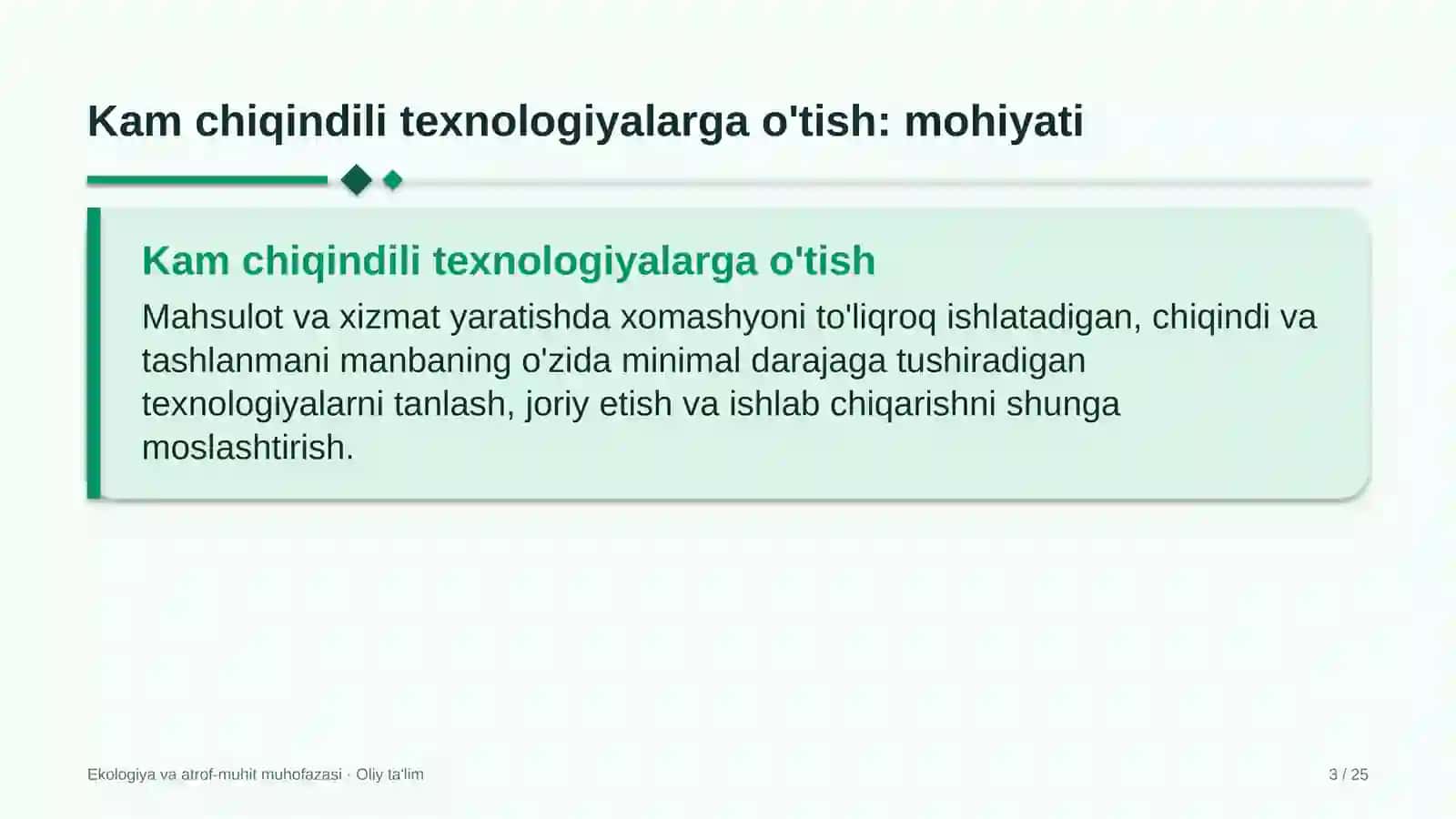 bojxona terminallarida kam chiqindili texnologiyalarga o'tish 2377 3