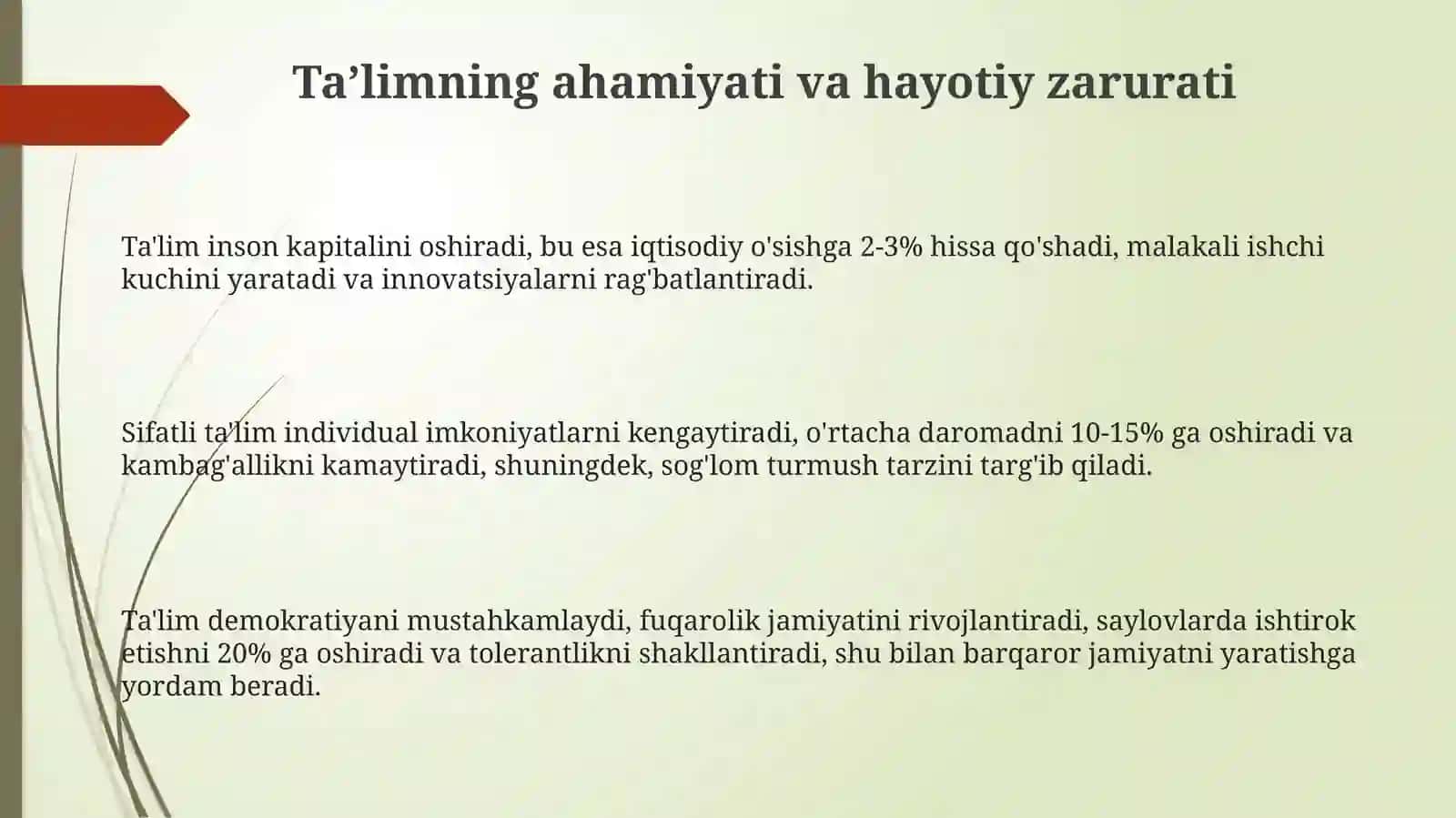 Beshikdan to qabrgacha ilm izla 3