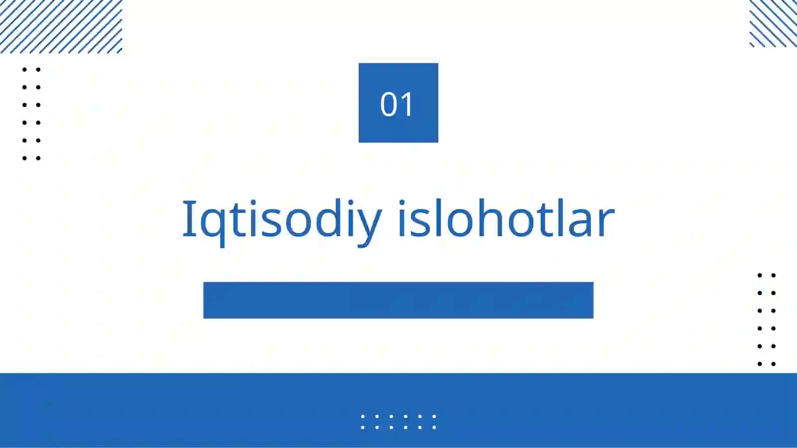 O'zbekistondagi iqtisodiy islohotlar va ularning ta'siri 3