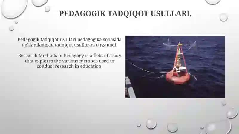 Pedagogika Fanining Tadqiqot Metodlari 3