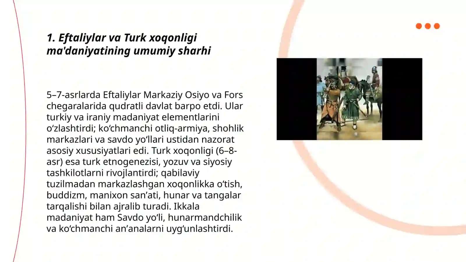 Eftaliylar va Turk xoqonligi ma'daniyati 3