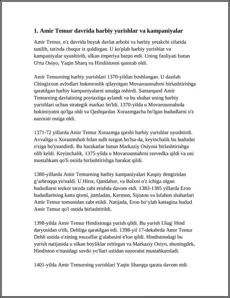 AMIR TEMUR DAVRIDA 3