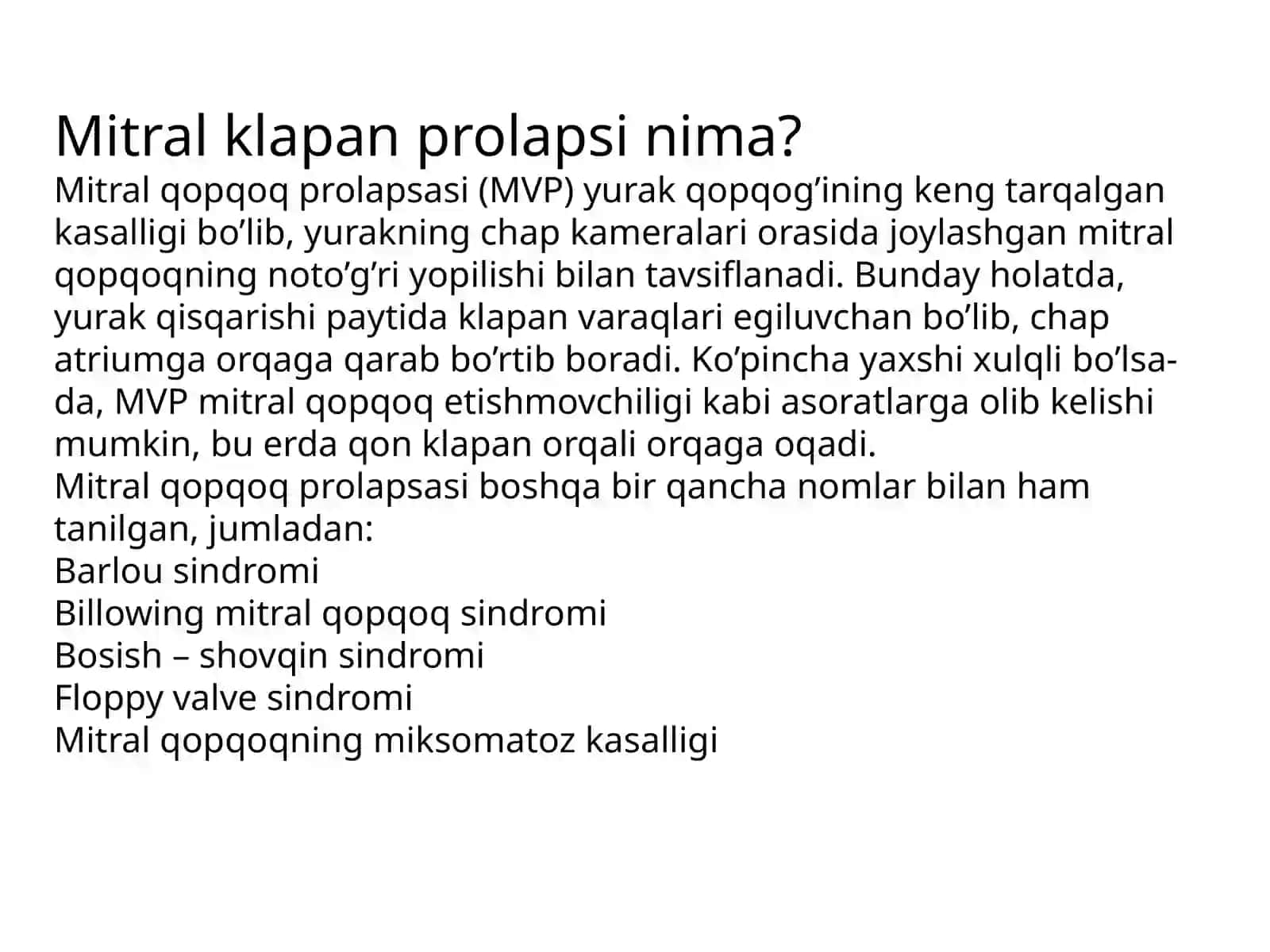 MITRAL KLAPAN PROLAPSI 3