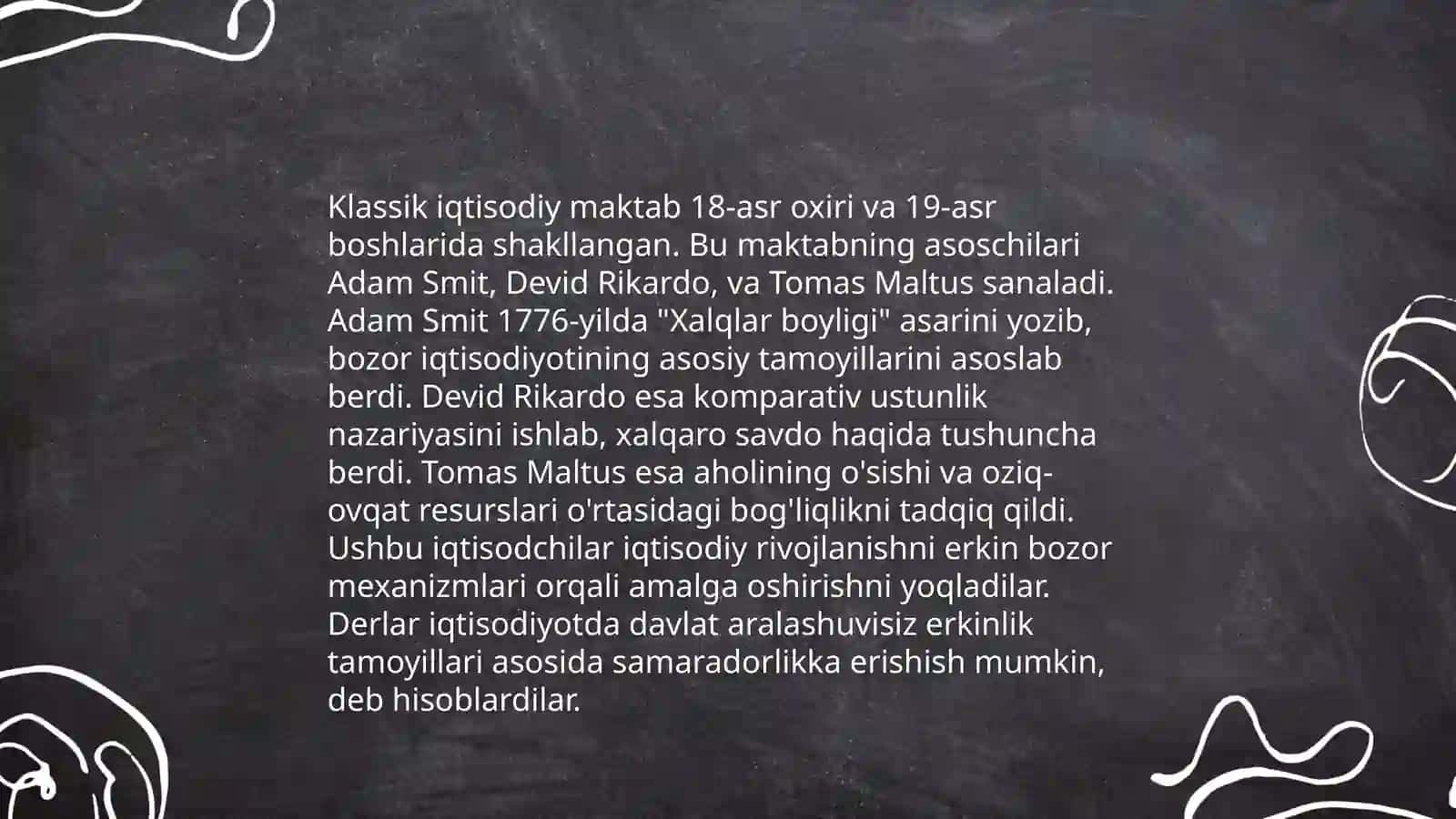 Klassik iqtisodiy maktab 3
