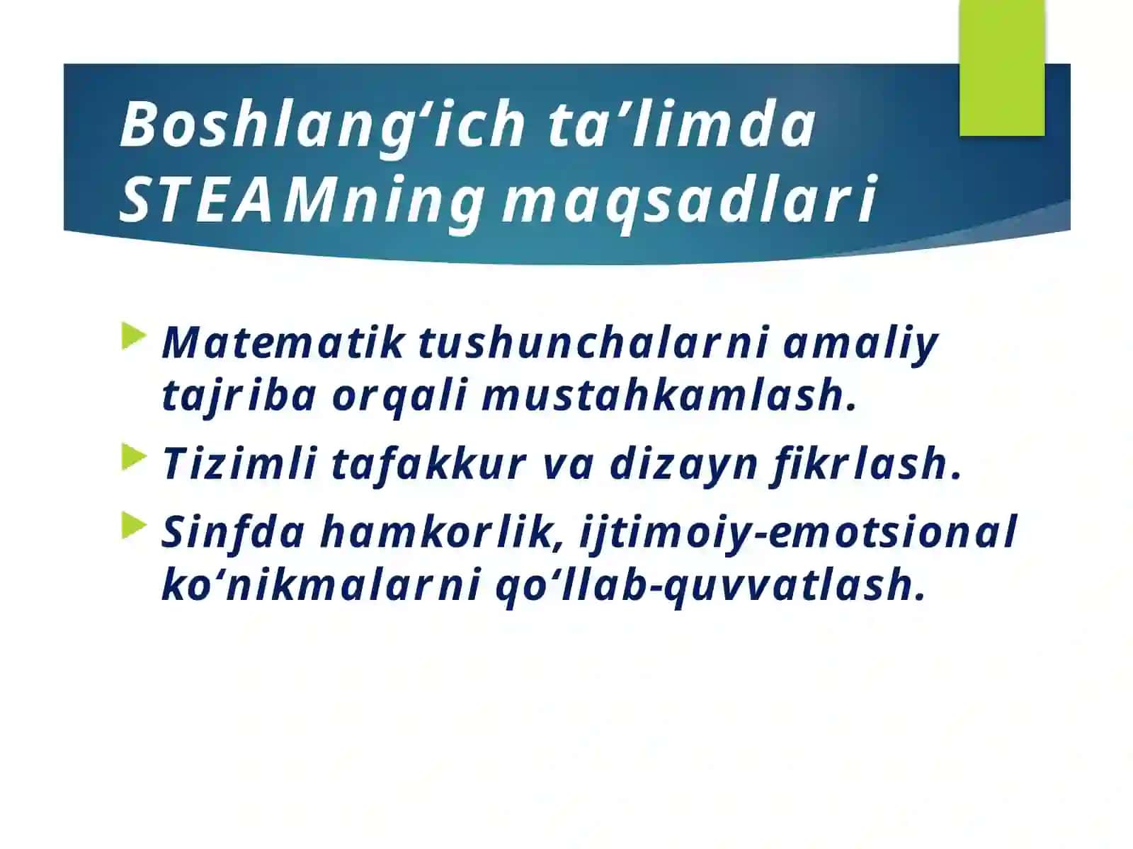 Matematikadagi STEAM texnologiyalari 3