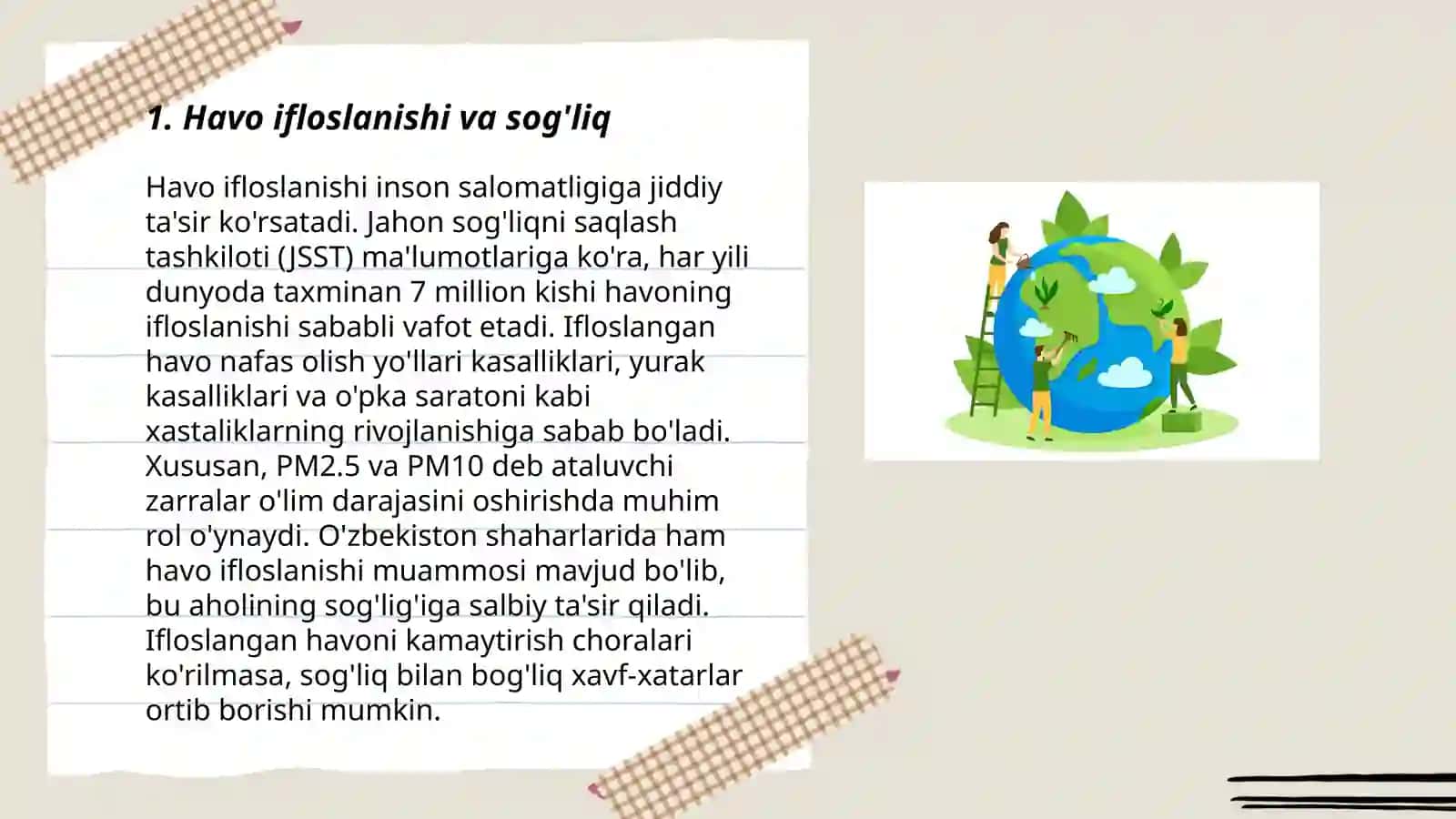 Tabiyatni ekologiya bilan bog'liqligi 3