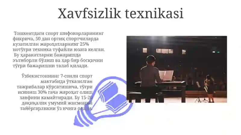 Yengil atletika bilan shugʻullantirishda umum rivojlantiruvchi mashqlarni bajarishini oʻrgatish 3