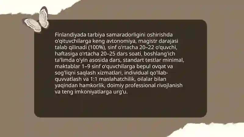 Tarbiya jarayonining samaradorligini oshirishda ilgʻor xorijiy tajribalar 3
