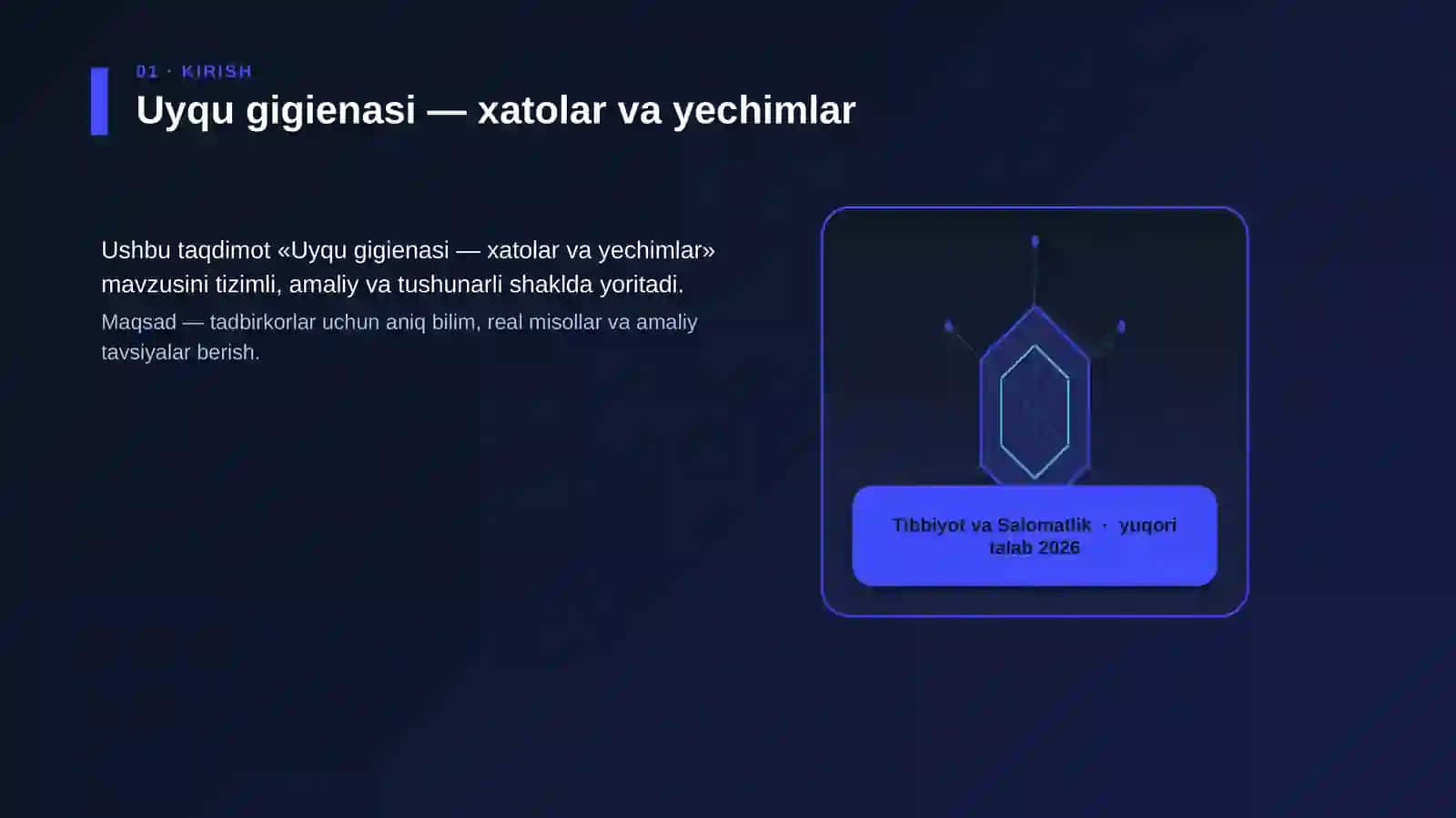 Uyqu gigienasi — xatolar va yechimlar 3