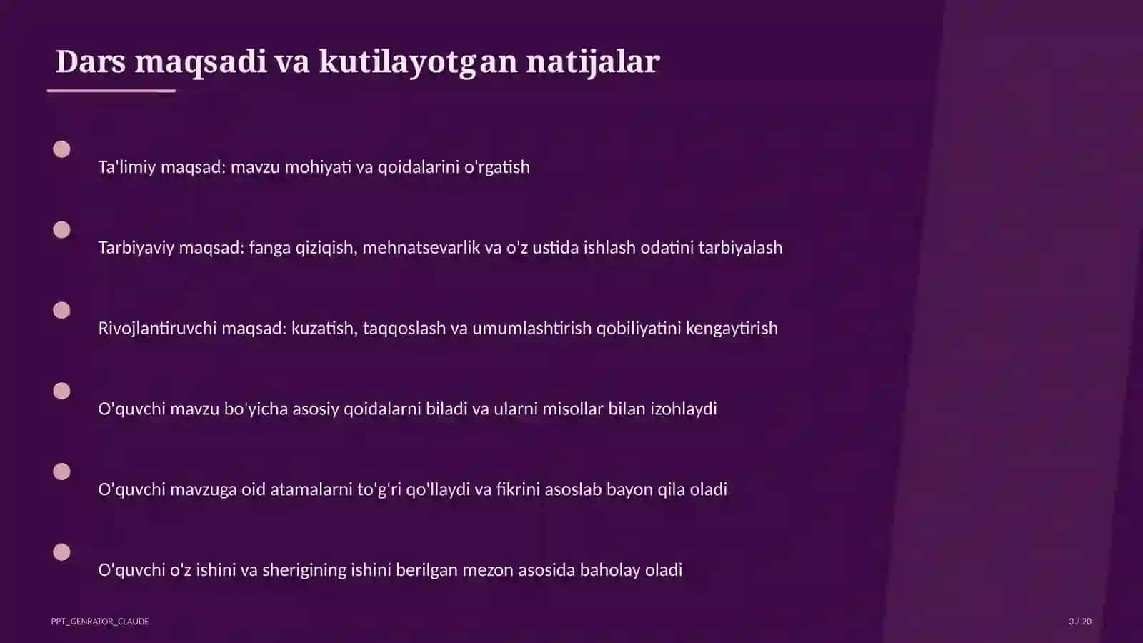 Leksikologiya: so'zning lug'aviy ma'nosi (5-sinf) 3