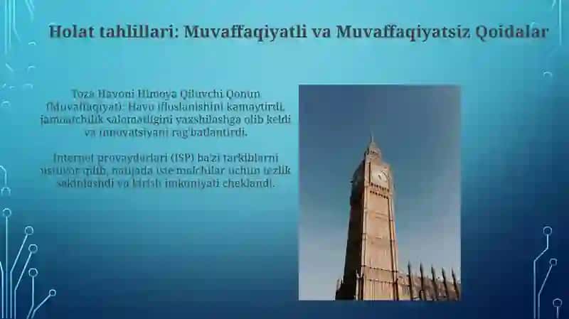 Holat tahlillari: Muvaffaqiyatli va Muvaffaqiyatsiz Qoidalar 3