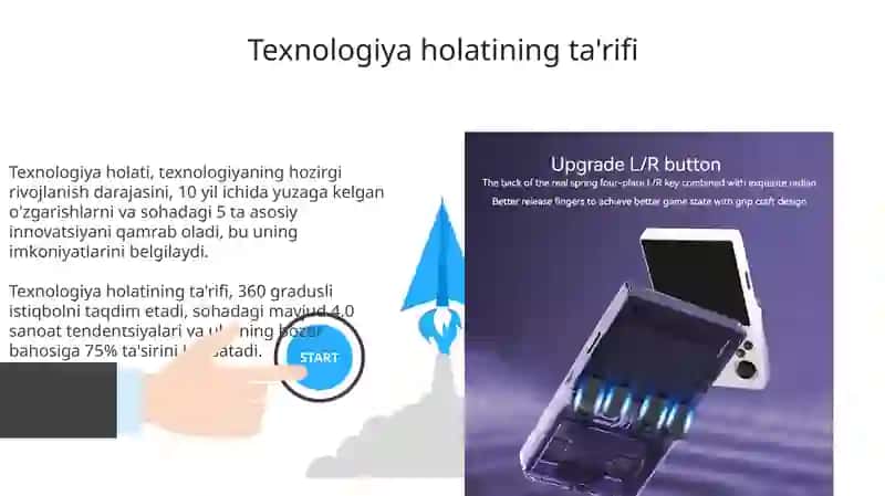Keys - stati texnalogiyasi. O'yin texnologiyasi. 3