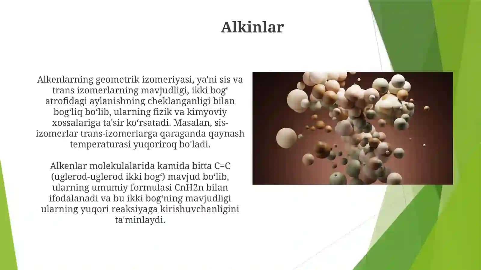 Uglevodorodlarning tuzilishi 3
