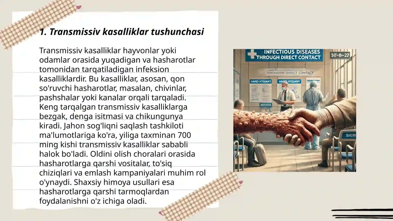 Transmissiv kasalliklar va ularning tabiiy manbalari to‘g‘risida ta’limot 3