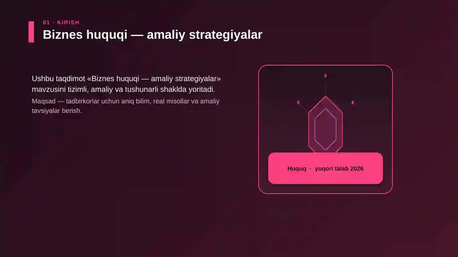Biznes huquqi — amaliy strategiyalar 3